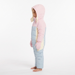Traje de Nieve para Niñas Hawk Eye con Bloques de Color, Capucha y Cremallera, Aislamiento Sintético, Cortavientos, Ropa de Invierno, Traje de Esquí Infantil - Product Image 6