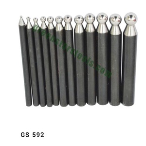 Steel Doming <b>Punch</b> <b>Set</b> Metal Forming Jewelry Tools Precision Shaping <b>Punches</b> Kit |Item No GS-593 - Product Image 1
