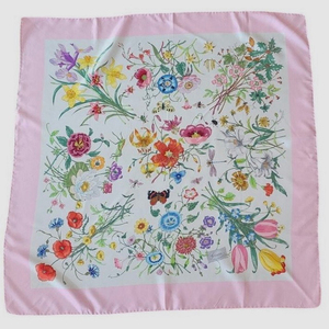 Vente en gros de foulards bandana carrés colorés pour femmes adultes avec motif de nœuds, impression de logo personnalisée, haute qualité - Product Image 1