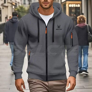 Fashion Wear Custom Men Hoodies High Quality Men Zipper Hoodies New Style Basics Men Hoodies - Product Image 4