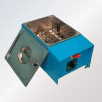 Bain-marie Le Chatelier à double paroi en acier inoxydable avec contrôleur de température numérique PID et chauffe-eau à immersion