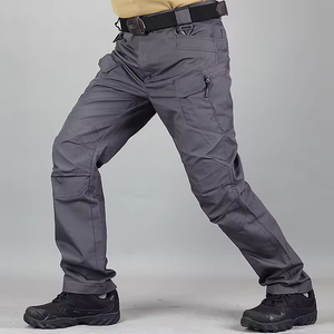 High Quality Material <b>Stretch</b> Straight Trouser Cotton And Polyester Fabric Slim Fit Tactical <b>Cargo</b> Pants With Multiple Pockets - Product Image 4