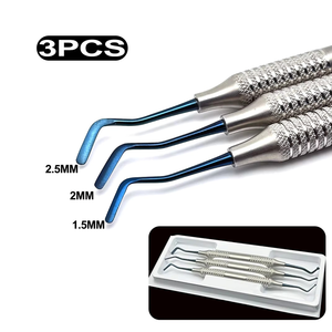Kit de Espátulas para Resina Compuesta Dental, 3 Unidades, Herramienta Profesional de Restauración, Instrumento de Relleno de Resina Compuesta Endodóntica - Product Image 2