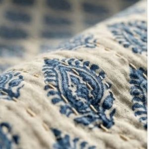 Traditional Cotton Sanganer Kantha Queen Size <b>Throws</b> Hand Block Printed <b>Large</b> Width Handmade Indian Quilt Bedding Home Luxury - Product Image 6
