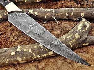 Meilleur Fournisseur Couteau de Chef en Acier Damas Fait Main 12 pouces, Modèle Celestial Dust, Manche en Bois d'Olivier - Product Image 6