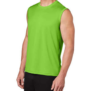 Service de conception de logo personnalisé OEM - Débardeurs pour hommes - 100% coton respirant - T-shirts sans manches de haute qualité avec options personnalisables - Product Image 6