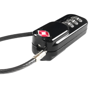 Durable <b>TSA</b> Approved Waterproof Zinc Alloy Lock with Resettable 3-Digit Password Combo - Product Image 2