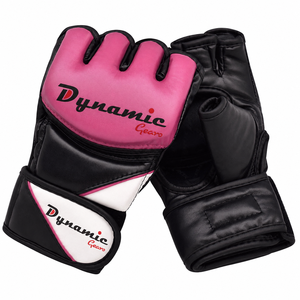 ถุงมือ MMA สำหรับผู้ใหญ่ หนัง PU คุณภาพสูง สีขาว ผลิตในปากีสถาน บริการ OEM ผลิตตามสั่ง ขายดี - Product Image 3