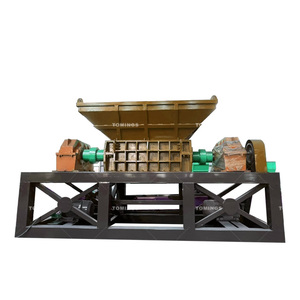 Gỗ, giấy các tông, phế liệu kim loại Twin trục băm nhỏ Máy Twin trục công nghiệp Shredder - Product Image 3