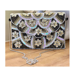 Sacs de messager bohèmes pour femmes de l'Inde plage nouveauté perlée soirée Shopping pochettes sacs à bandoulière afghans - Product Image 5