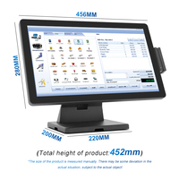 Fournisseur de systèmes de point de vente (POS) de dernière génération de 18,5 pouces, écran tactile pour restaurant, caisse enregistreuse pour commerce de détail