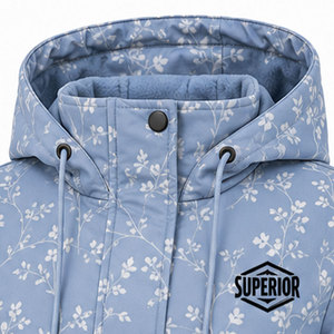 Women's Premium Parka <b>Coat</b> with Hood, Water Resistant Shell and <b>Thick</b> Quilted Insulation for Superior <b>Winter</b> Performance - Product Image 3