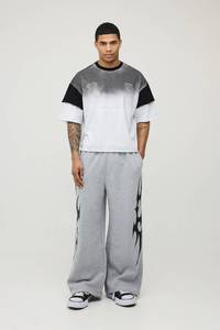 Pantalones Deportivos Personalizados al por Mayor para Hombre, Pantalones Deportivos Casuales de Felpa de Algodón con Estampado DTF, Fabricación OEM ODM con Logotipo Personalizado - Product Image 1