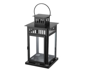 Matt <b>Black</b> Color Customized Size <b>Lantern</b> for Wall Decoration Premium Quality Metal Glass Portable & Durable <b>Lantern</b> for Home - Product Image 6