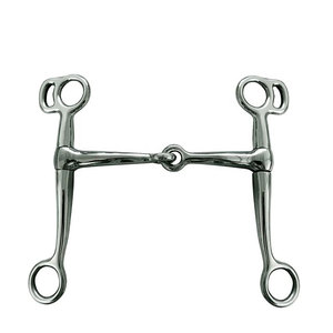 บิตม้ารูปตัว O คุณภาพสูง รับผลิตตามแบบ OEM พร้อมโลโก้ตามสั่ง อุปกรณ์ขี่ม้าแบบตะวันตก สำหรับการฝึกซ้อมและการแสดง - Product Image 2