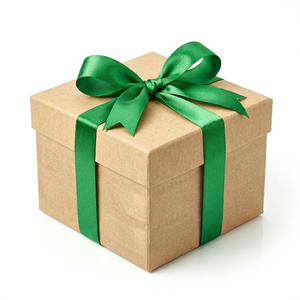 ริบบิ้นผ้าซาตินสีเขียวหน้าเดียวขนาด 12 มม. สำหรับทำช่อดอกไม้ พวงหรีด ห่อของขวัญ ทำโบว์ติดผม งานเย็บปักถักร้อย - Product Image 1