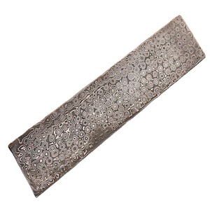 Barra de Acero de Damasco Personalizada Hecha a Mano para Fabricación de Cuchillos, Alta Calidad OEM THEWIZ CRAFTS, Grosor de Hoja de 0.5mm - Product Image 1