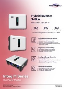 Inversor Híbrido de Potencia Serie Master 3-8 Kw, Monofásico, de Alto Rendimiento, Confiable, para Todo Tipo de Clima - Product Image 4