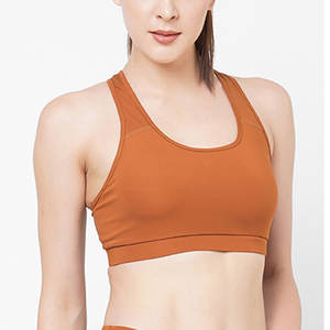 Sujetador deportivo para mujer de material liso de secado rápido, de la mejor calidad, nuevo diseño, ropa de gimnasio para mujer. - Product Image 6