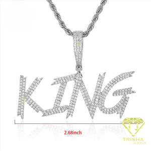 Custom <b>Name</b> Letter Pendant Necklace With Moissanite Luxury Iced Out Hip Hop Jewelry Personalized <b>Chain</b> Necklace For Men - Product Image 6