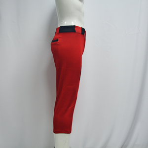 Pantalones Deportivos de Béisbol/Sóftbol con Botones, 100% Poliéster, Transpirables, con Bolsillos, Unisex - Product Image 3