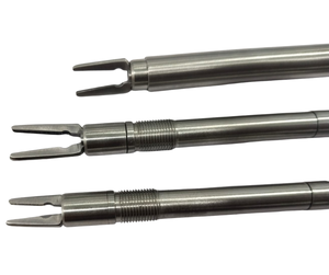 Applicateur de clips laparoscopiques en acier inoxydable à tige longue, à mâchoires 3-en-1, instrument chirurgical manuel ASW-25 certifié CE pour interventions laparoscopiques minimales - Product Image 6