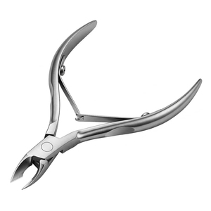 Cortacutículas de Acero Inoxidable con Acabado Espejo de Alta Pulverización, 1/4 Pulgada, Herramienta de Manicura de Precisión para Piel Muerta, para Uso en Casa y Salón - Product Image 1