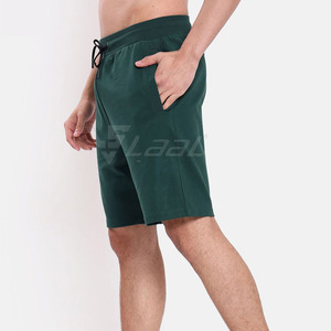 Shorts d'entraînement en tissu doux pour hommes, taille élastique, shorts d'entraînement confortables pour usage sportif - Product Image 4