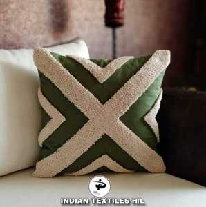 Cojín Decorativo de Algodón con Diseño Bohemio Indio, Funda de Almohada Marroquí, Ecológico, Personalizado, OEM, Venta al Por Mayor - Product Image 1