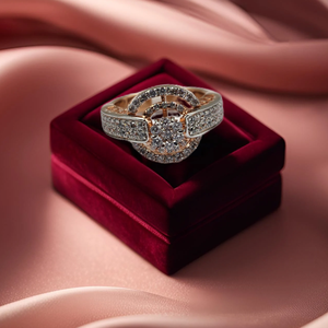 Anillo de mujer de diamantes para fiestas y bodas - Product Image 2