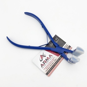 Hair Extension Tools Surgical Grade Stainless Steel Plier L-Shape <b>Tape</b> in Sealing Plier with Silicone Pads Hair Pliers - Product Image 4