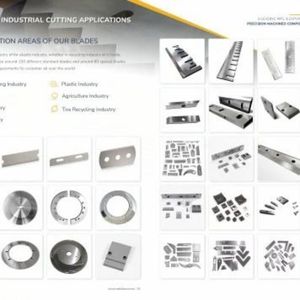 Herramientas de corte de alta calidad para peletizadoras, cuchillas de precisión duraderas para máquinas de reciclaje de plástico, para una granulación eficiente. - Product Image 1