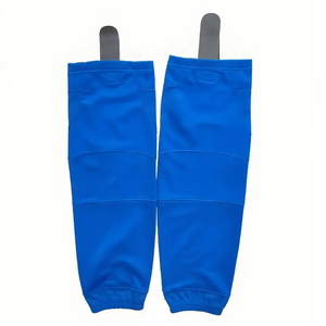 Blue Knee High <b>Leg</b> <b>Warmers</b> For Cycling Breathable Spandex Polyester Adults Summer Sport Wear - Product Image 1