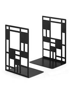 Sujetalibros de metal, organizador decorativo para libros, para oficina, biblioteca, escritorio, estantería, decoración del hogar - Product Image 6