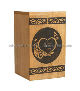 Urne funéraire en bois pour cendres humaines, urnes de crémation pour hommes et femmes, urnes de haute qualité - Product Image 1