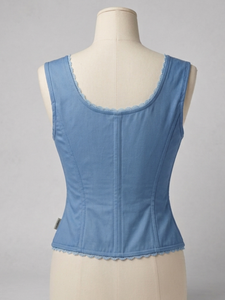 Corsé de Lujo para Mujer, Estilo Renacentista, con Bordado a Mano, Diseño de Encaje, Tela de Satén, Material de Spandex/Algodón, Medieval - Product Image 2