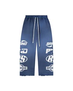 Conjunto Deportivo de 2 Piezas, Estilo Urbano, con Estampado Personalizado, Transpirable, 480 GSM, 100% Algodón, para Correr - Product Image 5