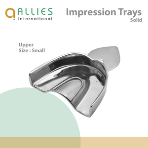 OEM ODM Bandeja de Impresión Dental Manual de Acero Inoxidable Reutilizable Personalizada Instrumentos de Alta Calidad para Dientes - Product Image 3