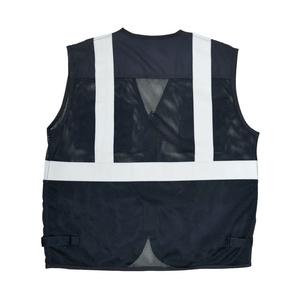 High Quality Adjustable Elastic Reflective Polyester Material Made Lightweight Safety Vest for Men and Women OEM Service - Product Image 2