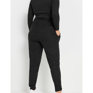 Pantalones Deportivos para Mujer, para Fitness en Interiores, de Poliéster y Elastano, con Cordón Ajustable, Bolsillos Laterales, para Senderismo, Ciclismo y Ejercicio - Product Image 2