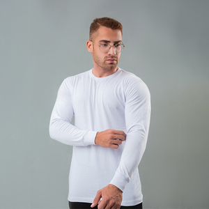<b>Men</b> Winter <b>Thermal</b> Breathable Eco-Friendly Quick Dry Casual Collarless Knitted Solid Base Layer Long Sleeve Stretch <b>Inner</b> <b>Wear</b> - Product Image 4