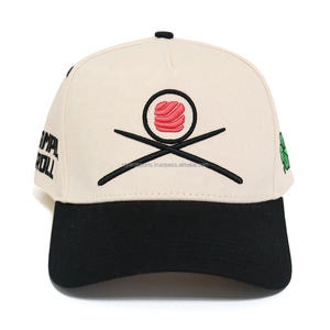 โลโก้ที่กําหนดเองหมวกผ้าฝ้ายขายส่งปรับ Snapback หมวกพ่อโทนสีเบสบอลหมวกกีฬาหมวกเย็บปักถักร้อยโลโก้แพทช์ - Product Image 1