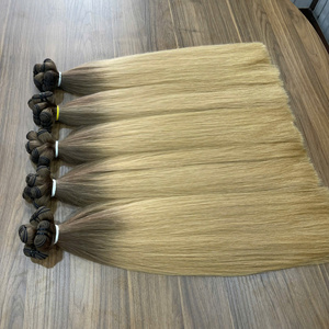 Wholesale Price Vietnamese Hair Machine Weft Color Raw Human Hair Silky and Smooth Custom Color SDD No <b>Tangle</b> - Product Image 6