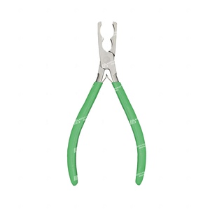 Herramientas para pájaros de la mejor calidad, alicates de anillado, alicates de cierre de anillo de pierna de 2 agujeros, alicates de acero inoxidable de 19cm de largo, instrumentos de Ornitología - Product Image 5