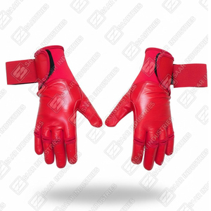 Guantes de Bateo de Béisbol/Sóftbol Hechos a Medida en Color Rojo, 100% Cuero Vacuno Cabretta Original, Diseño Transpirable y Ligero - Product Image 3