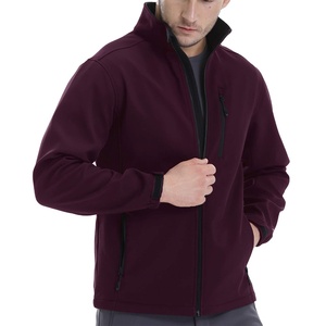 Vestes Softshell pour Hommes de Haute Qualité, Personnalisables, en Toile, Col Montant, Respirantes, Coupe-Vent, pour la Randonnée, Vente 2026 - Product Image 3