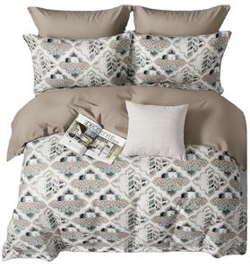 Ensemble de draps-housses imprimés en microfibre 400TC, taille King, doux et durables, pour hôtels et hôpitaux, vente en gros - Product Image 1