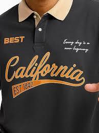 Camiseta Polo para Hombre, Diseño Gráfico Impreso, Estilo Hip Hop Juvenil, Corte Holgado, Tejido Jersey Grueso, Varias Opciones de Color - Product Image 4