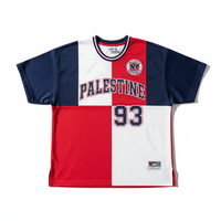 Camiseta de Fútbol Retro de la Selección Nacional de Palestina 2026, para Hombre, Tallas Adulto, Personalizada con Impresión por Transferencia de Calor, Secado Rápido