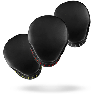 Genuine Leather <b>Focus</b> <b>Pad</b> Set for Boxing & Kickboxing Training Breathable Eco-Friendly Comfortable Includes Gloves All Seasons - Product Image 6